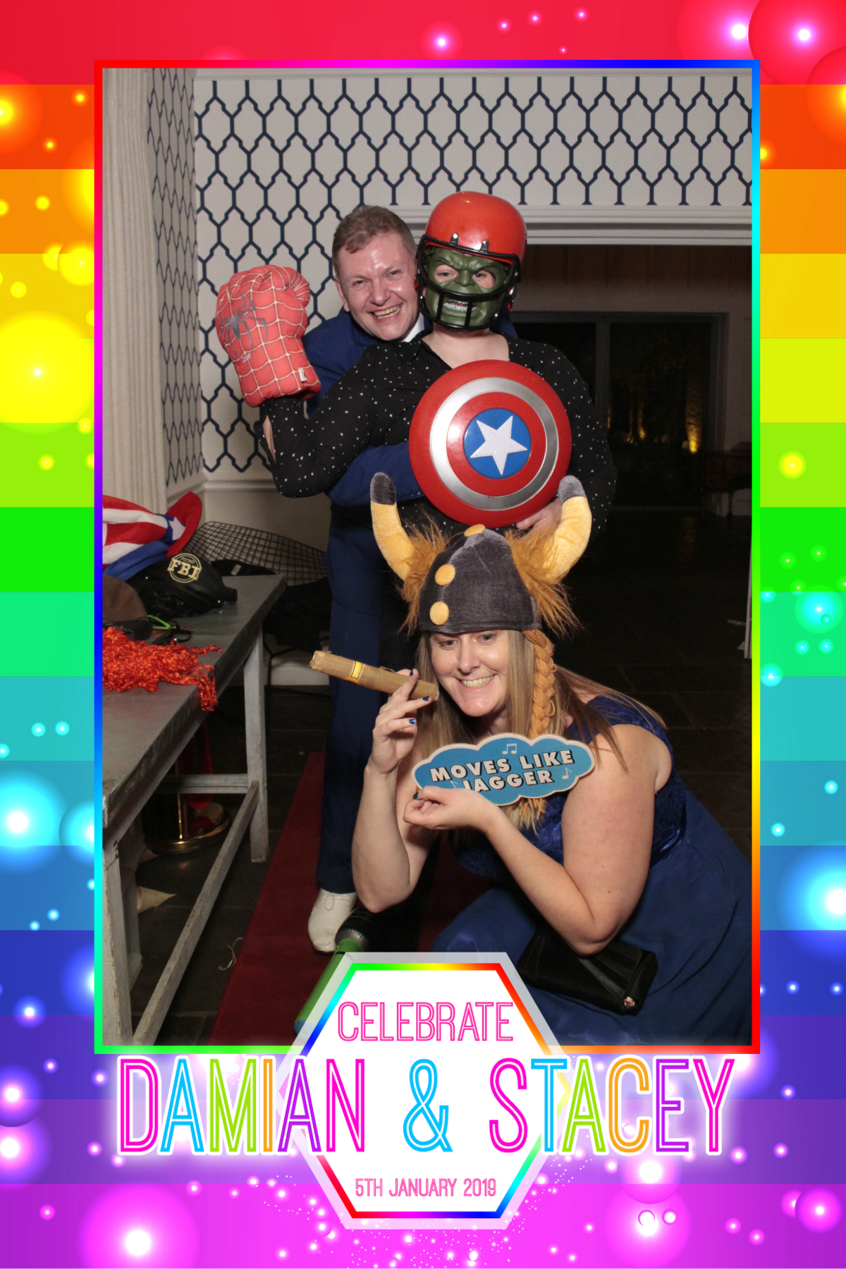 Damian and Stacey's Wedding | View more photos from the event at gallery.myphotoboothexperience.co.uk/u/MyPhotoBoothExperienceLtd/Damian-and-Staceys-Wedding